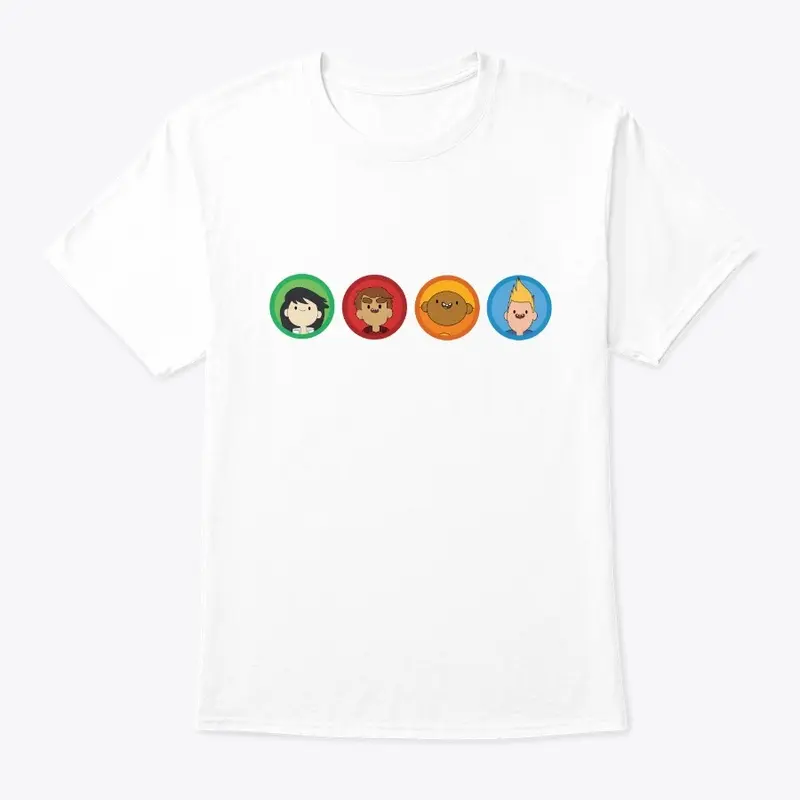 Bravest Warriors Core Team Tee