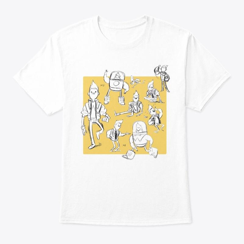 Bravest Warriors Chris Sketch Tee